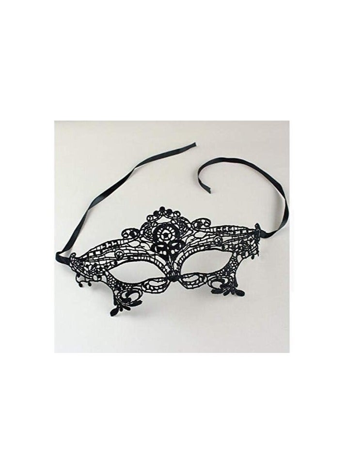 MIRFA Lace Cutout Eye Mask for Halloween - Image 2