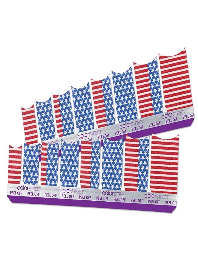 Color Street Red White and Belle - Color Street Nail Strips, FNG019 - Image 2