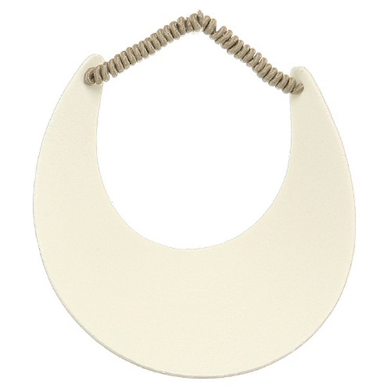 Mega Cap MG Women's Cotton Solid String Sun Visor Hat Khaki - Image 4