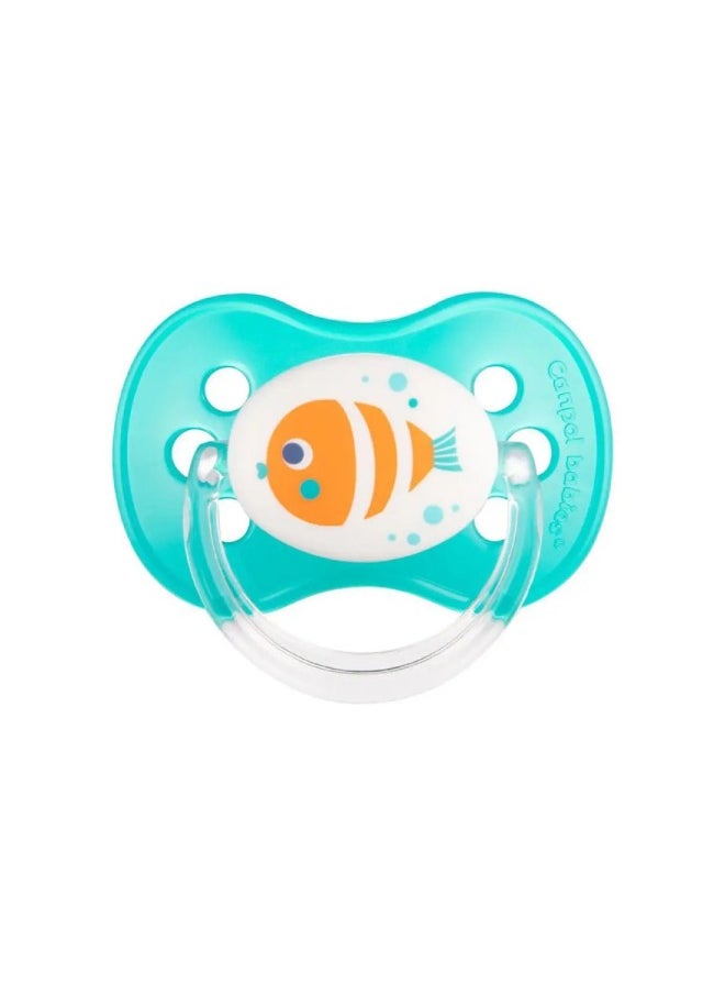 كانبول بيبز Canpol Babies BPA Free Silicone Pacifier 0-6 Months - Fish  - Image 1