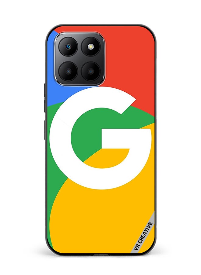VR CREATIVE Protective Case Cover For Honor 70 Lite Google Logo Design Multicolour - Image 1