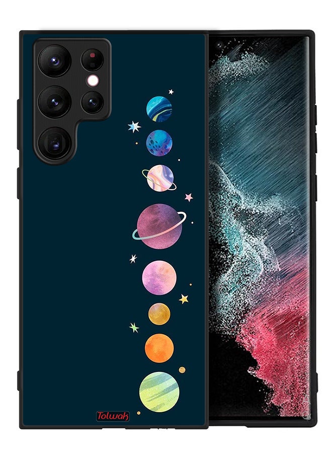 Tolwak Samsung Galaxy S22 Ultra 5G Protective Case Cover Space - Image 2