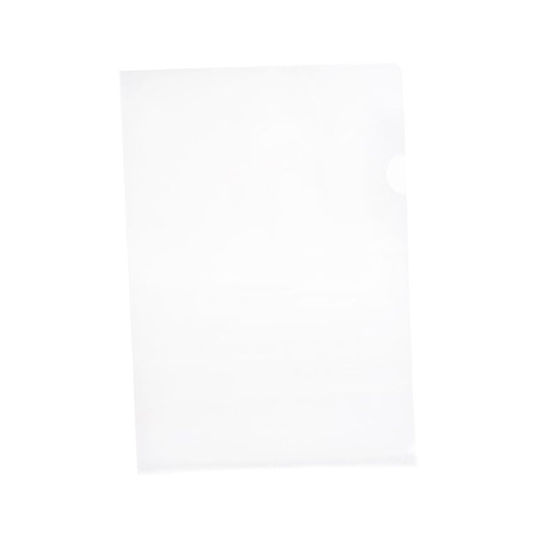 12Pcs Letter Size Plastic Document Sleeves Clear File Folders with Prongs School Office Supplies - Image 2