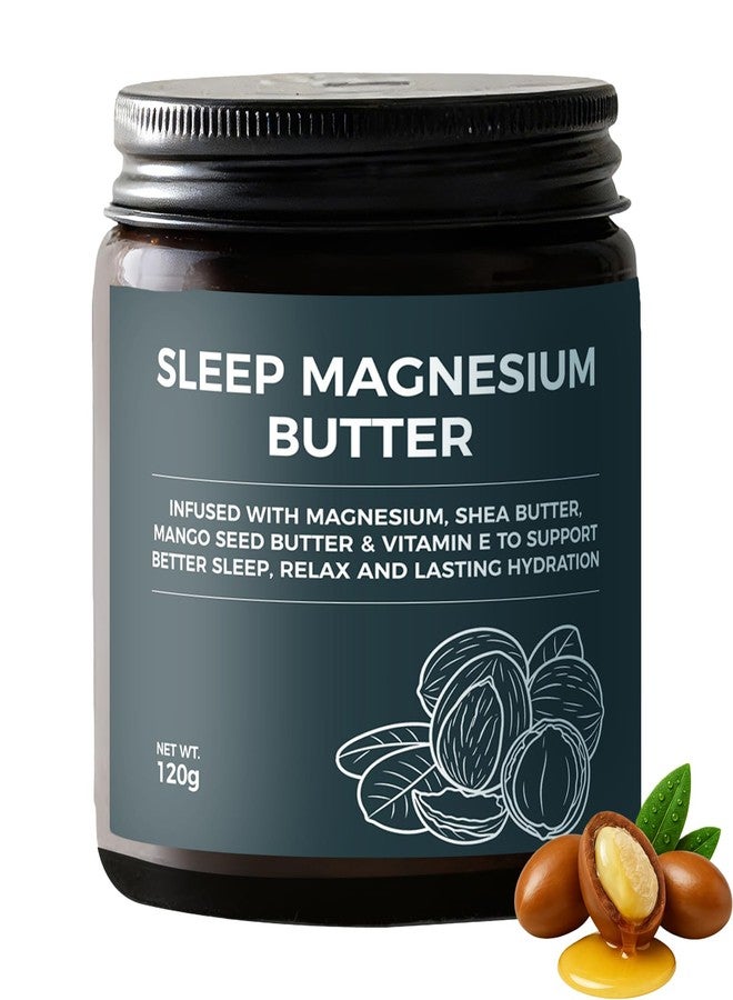 Pwkvsn Magnesium Butter for Sleep, Deep Winter Nighttime Magnesium Body Cream with with Shea & Mango Seed Butter, Magnesium, Vitamin E and Natural Essential Oils for Relaxation(1 PC - Image 1