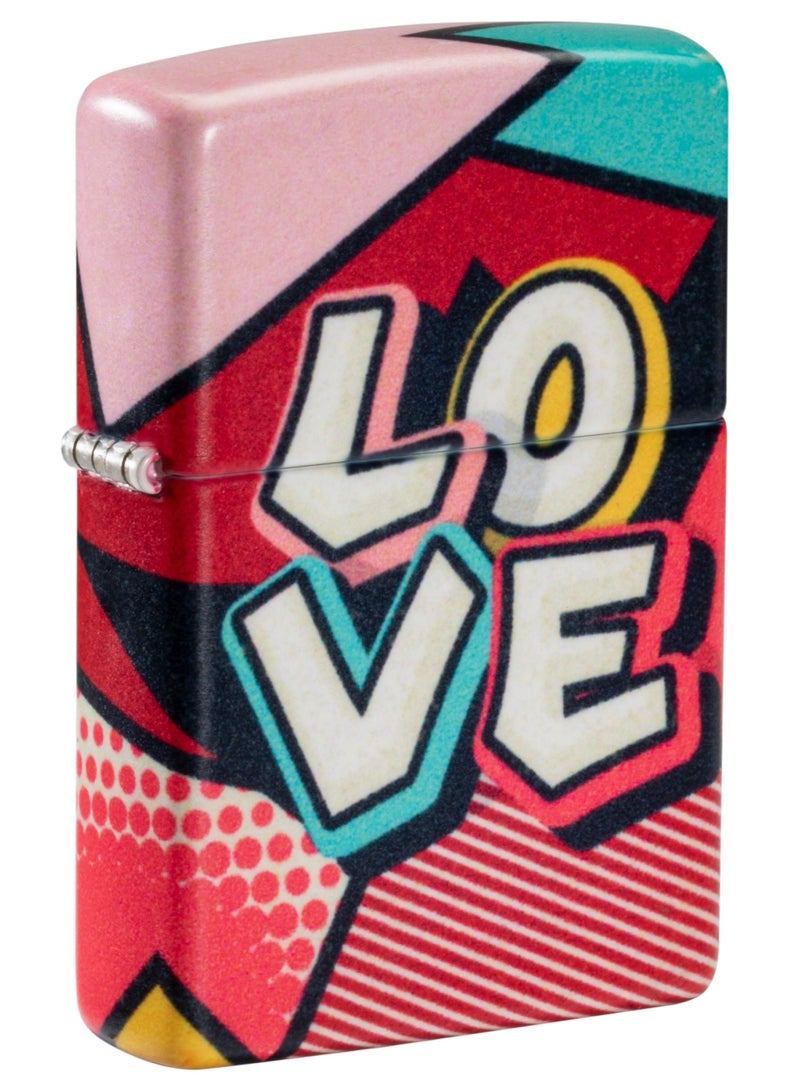 Zippo 46013 49352 Love Design 540 Color Windproof Lighter - Image 1