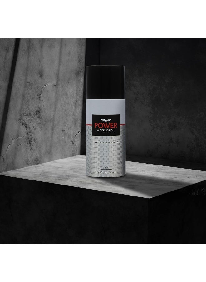Antonio Banderas Antonio Banderas Power of Seduction Deodorant Spray For Men 150ML  - Image 2
