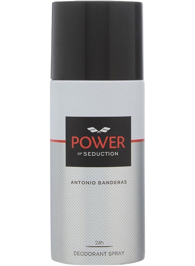 Antonio Banderas Antonio Banderas Power of Seduction Deodorant Spray For Men 150ML  - Image 1
