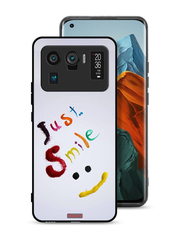 Tolwak Xiaomi Mi 11 Ultra Protective Case Cover Just Smile - Image 1