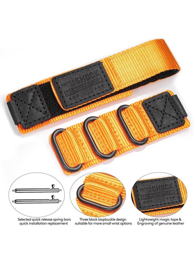 HEMSUT 18mm Tactical Nylon Strap for Casio Watches | Quick Release Military Style Shock-Resistant Band | Compatible with AE-1200, DW-H5600, F-91W, A168W & More - Image 5