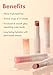 rom&nd romnd GLASTING MELTING BALM 04 HIPPIE BERRY KBeauty Hydrating Lip Gloss Stick for Crystal WaterGloss Shine Vivid LongLasting Tint Plump NonSticky Comfort - Image 4