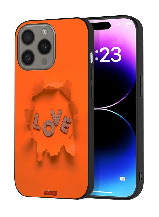 Tolwak Apple iPhone 15 Pro Max Protective Case Cover Love - Image 1