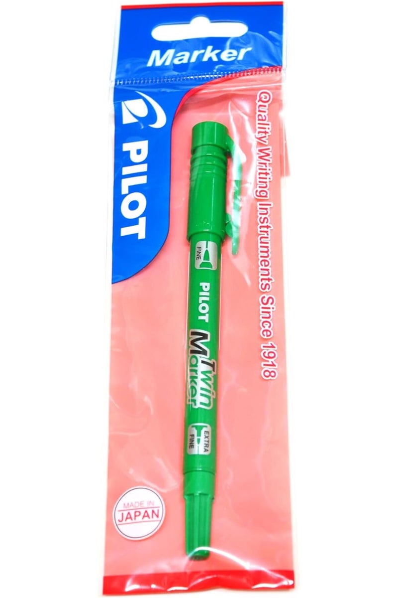 PILOT علامة توين، 1 عدداً (عبوة من 1)، أخضر - Image 2