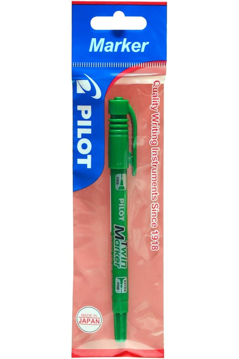 PILOT علامة توين، 1 عدداً (عبوة من 1)، أخضر - Image 4