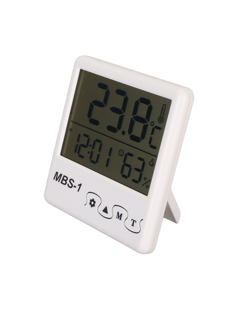 Velaurs Electronic Alarm Clock with Thermometer and Hygrometer Suitable for Indoors, Cars and Greenhouses  - Image 2