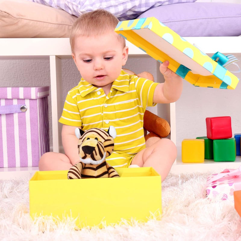 Elcoho 8 Pieces Safari Stuffed Animals Plush Jungle Animal Toys 9.8 Inch Zoo Stuffed Animals Set Cute Plush Toys for Animal Themed Parties Teacher Student Award - Image 5