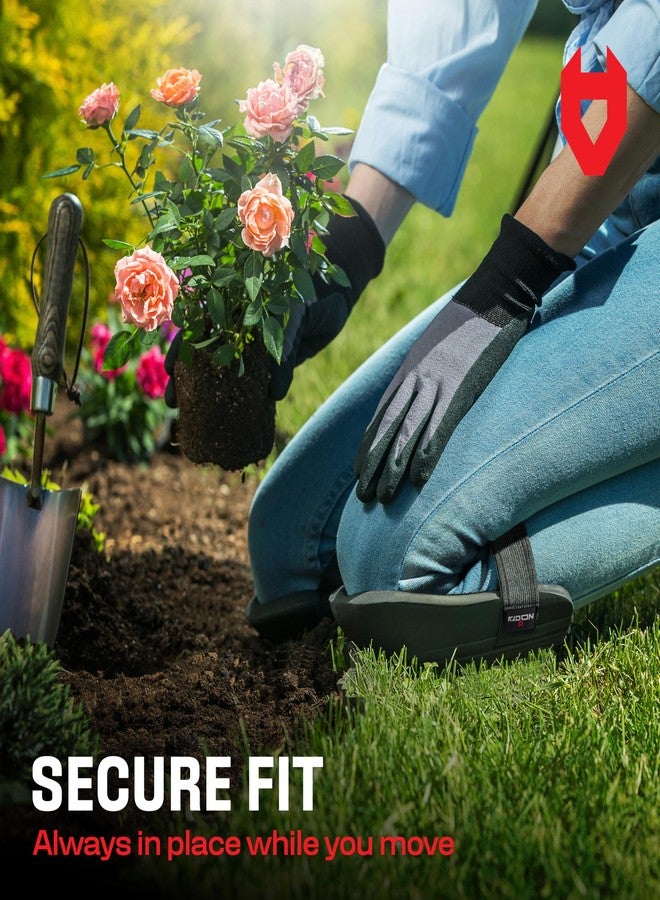 NoCry Gardening Knee Pads for Women and Men - Waterproof Foam Padding in a Lightweight Yet Durable Design; Easy to Wear with Adjustable Elastic Hook-and-Loop Straps - Ideal for the Garden and Yard - Image 3