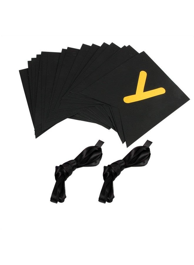 HK balloons Happy Birthday Banner Decoration For Boys, Girls, Boyfriend, Girlfriend, (Black Banner) - Image 4