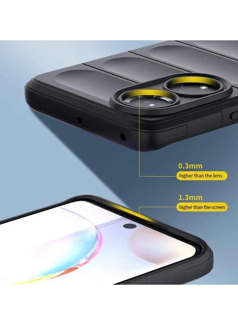 Premium Protection Back Silicone Case Compatible with Honor 50/Nova 9 Magic Shield Shockproof Case with Camera Protection (Grey) - Image 3