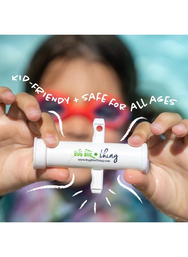BUG BITE THING - BUG BITE THING Suction Tool - Bug Bites and Bee/Wasp Stings, Natural Insect Bite Relief - White, Black, Pink 3-Pack - Image 1