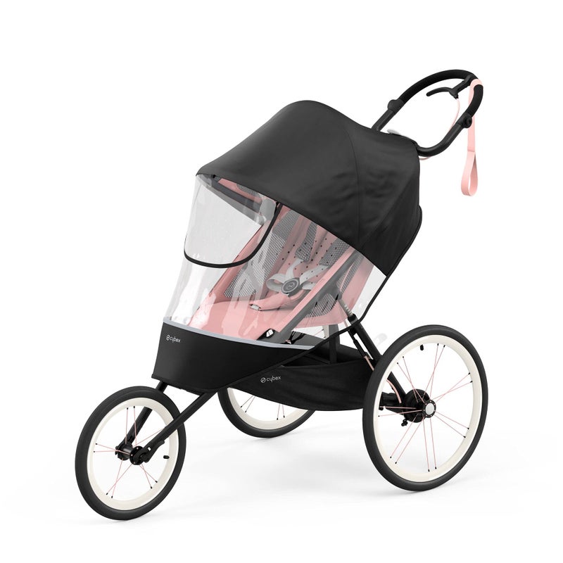 CYBEX AVI Rain Cover, Transparent, Stroller Accessory, Baby Travel Weather Shield - Image 1