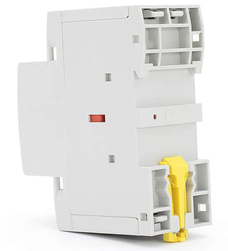 EuroControls Din Type 63 Amps 2 Pole Modular Power Contactor 220 Volt AC with Manual Override - Low Switching Noise - 2 Pole Mcb size - Image 5