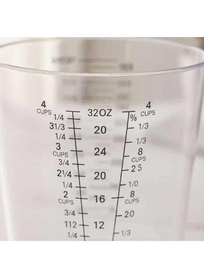 Pan Home Clear 3-Piece Measuring Cup Set - Image 2