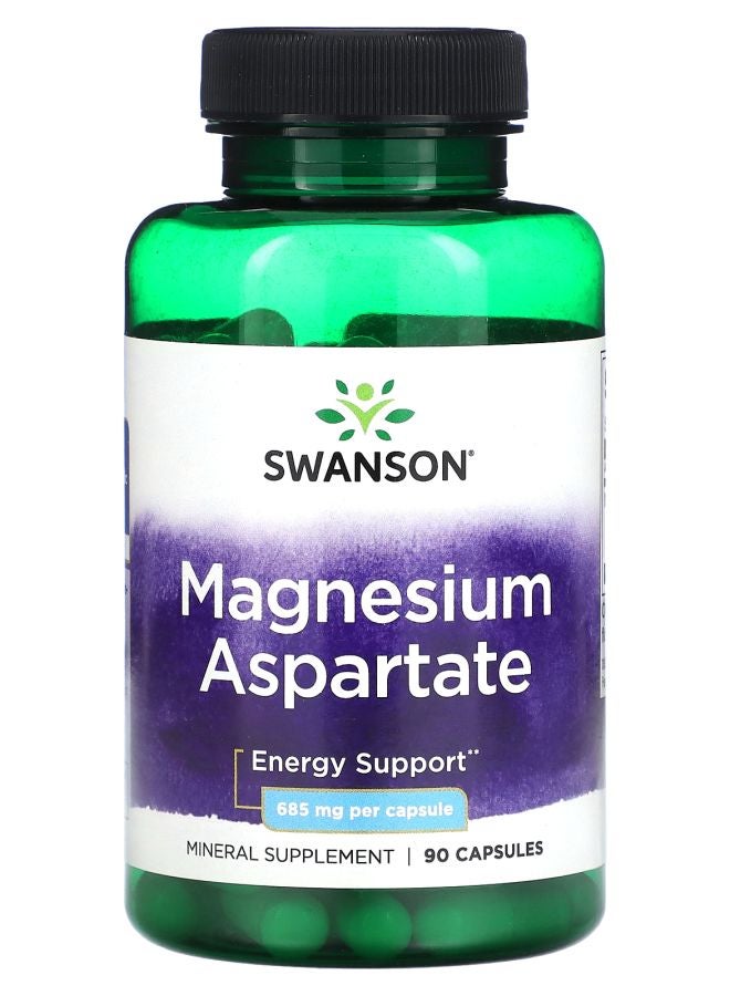SWANSON Magnesium Aspartate 685 mg 90 Capsules