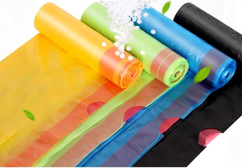 أكياس قمامة صفراء بحبل سحب - Image 4