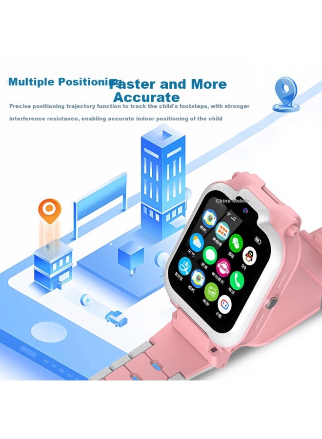 Aborni Children's Smarch With Dual Cameras, No Game Rotation, Hd Video Call, Waterproof, Gps, 5g Full Network For Kids And Teens - Image 3