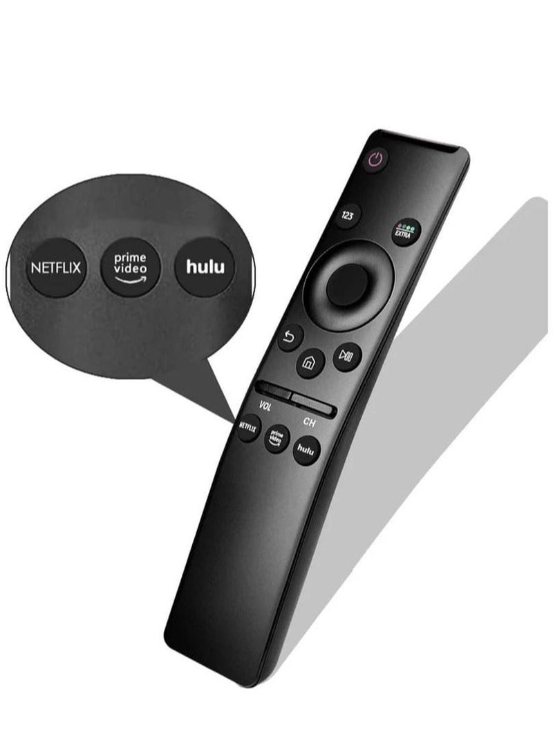 جهاز تحكم عن بعد بديل متوافق لشاشة تلفزيون سامسونج الذكي / أسود - Image 3