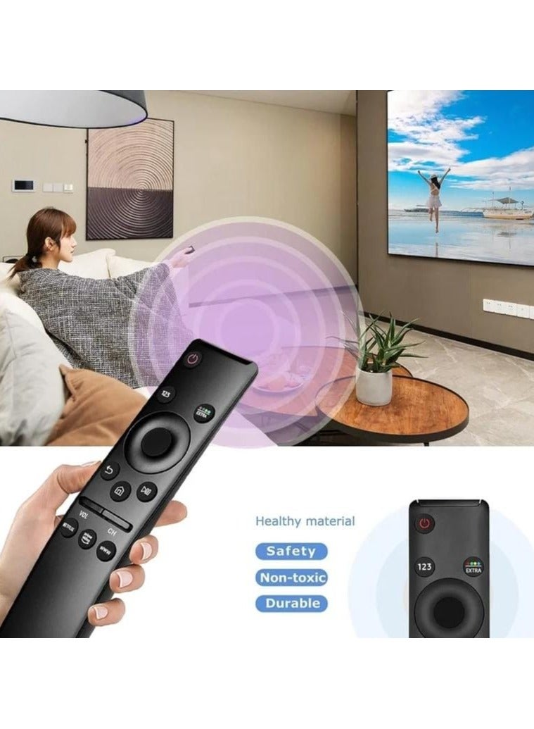 جهاز تحكم عن بعد بديل متوافق لشاشة تلفزيون سامسونج الذكي / أسود - Image 2