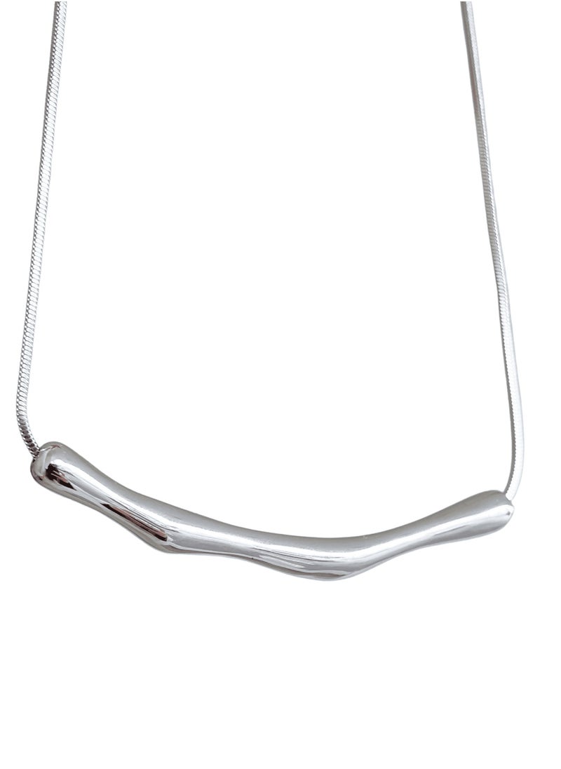 Clé de Lune Futuristic Irregular Shape Necklace  - Image 1