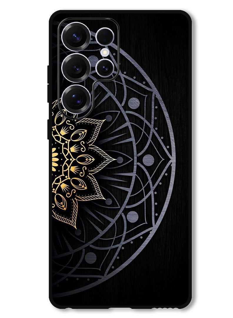 Theodor Protective Case Anti Scratch Shock Proof Bumper Cover For Samsung Galaxy S25 Ultra Floral Art 2 - Image 1