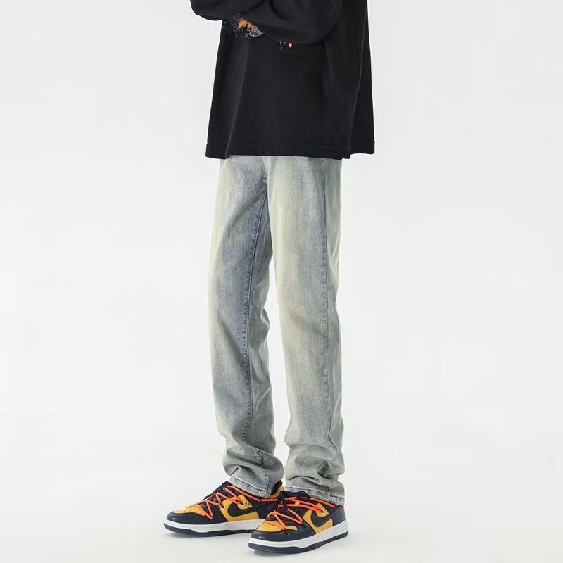 Unisex Casual Daily Denim Jeans - Image 2