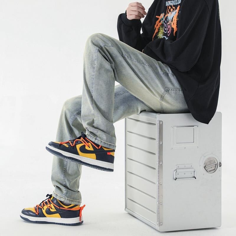 Unisex Casual Daily Denim Jeans - Image 5