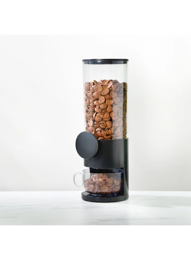 Felli Durable and Sturdy Cereal Dispenser Black and Clear 3000ml Y1K110190