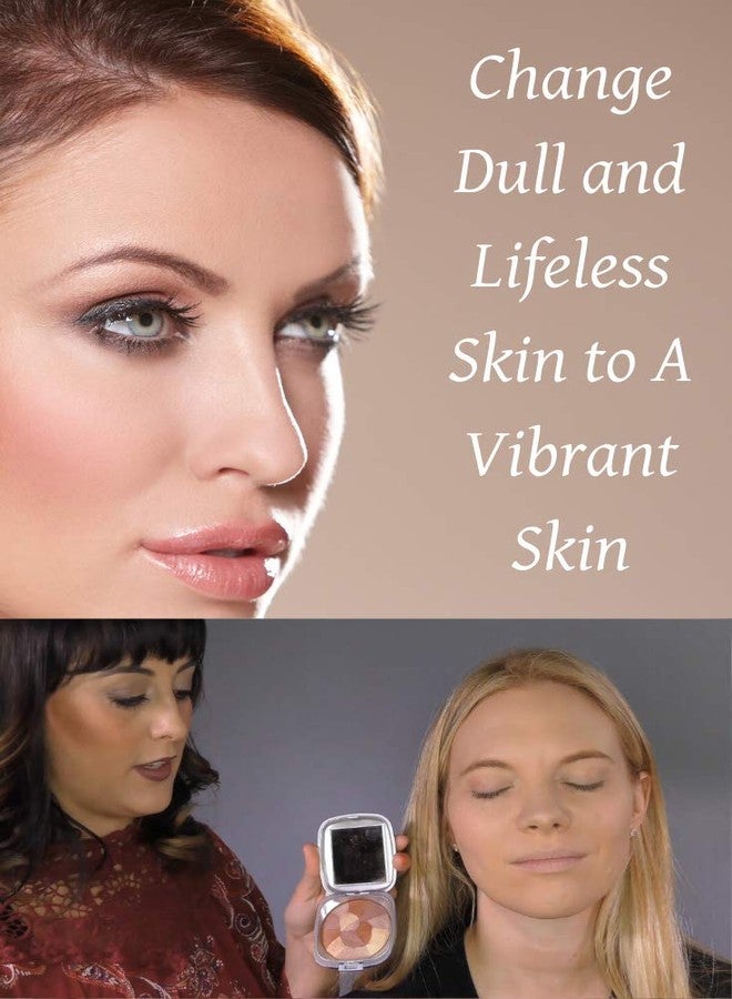 Ageless Derma Baked Mineral Makeup Healthy Blush Collage Of Colors (Ginger) Made in USA. Highlighter Makeup - Image 3