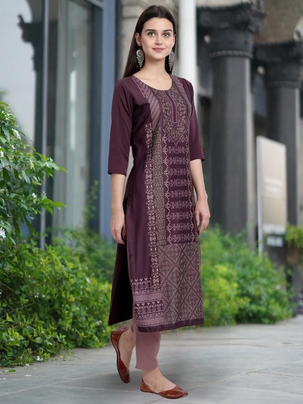 Tee Projekt Printed Crepe Kurti for Women ll Vibrant Colour Kurti (Pack of 6) - Image 5