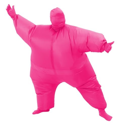 RHYTHMARTS Rose Inflatable Costume Full Body Suit Halloween Christmas Costumes Fancy Dress Adult (Rose) - Image 2