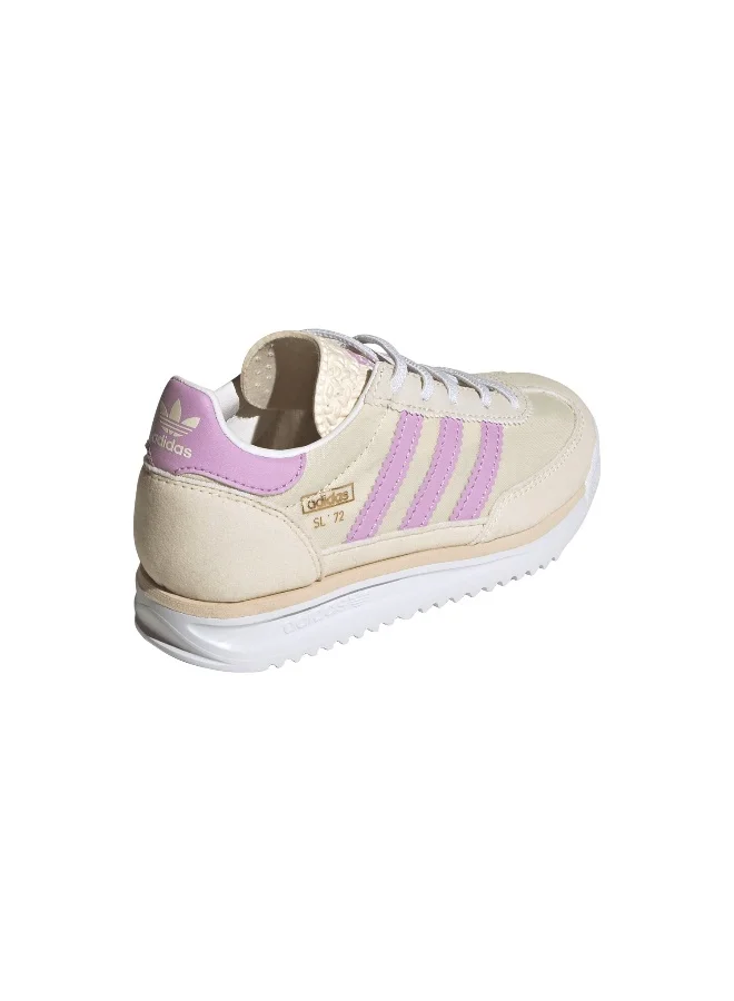 اديداس Adidas SL 72 RS EL C Beige CASUAL 0 FOR KIDS BOYS AND GIRLS 2.5
