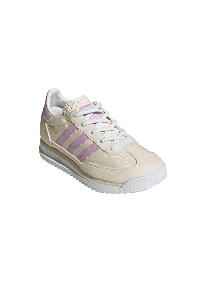 اديداس Adidas SL 72 RS EL C Beige CASUAL 0 FOR KIDS BOYS AND GIRLS 2.5