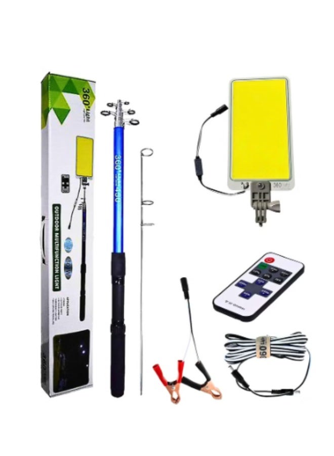 360 Light Camping light, multi-functional outdoor light with remote control, 500W 5m detachable multi-mode light for camping, garden, and emergency car repairs - Image 3