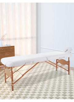 Meishida Foldable Massage Bed Adjustable Height Massage Table 2 Section Fold Spa Bed  - Image 5