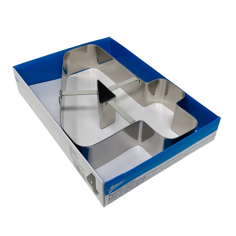 Ateco Extra Large Number 4 Cake Cutter