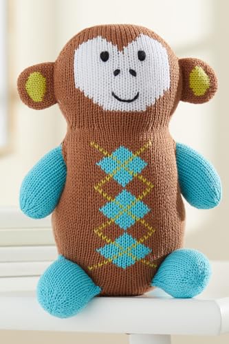 Joobles Fair Trade Organic Stuffed Animal - Mel The Monkey - Image 2