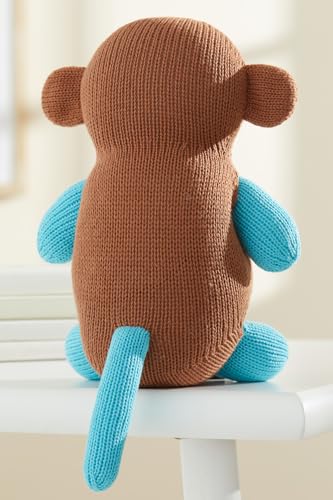 Joobles Fair Trade Organic Stuffed Animal - Mel The Monkey - Image 3