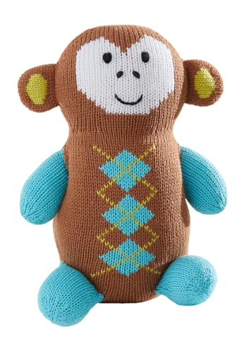 Joobles Fair Trade Organic Stuffed Animal - Mel The Monkey - Image 1