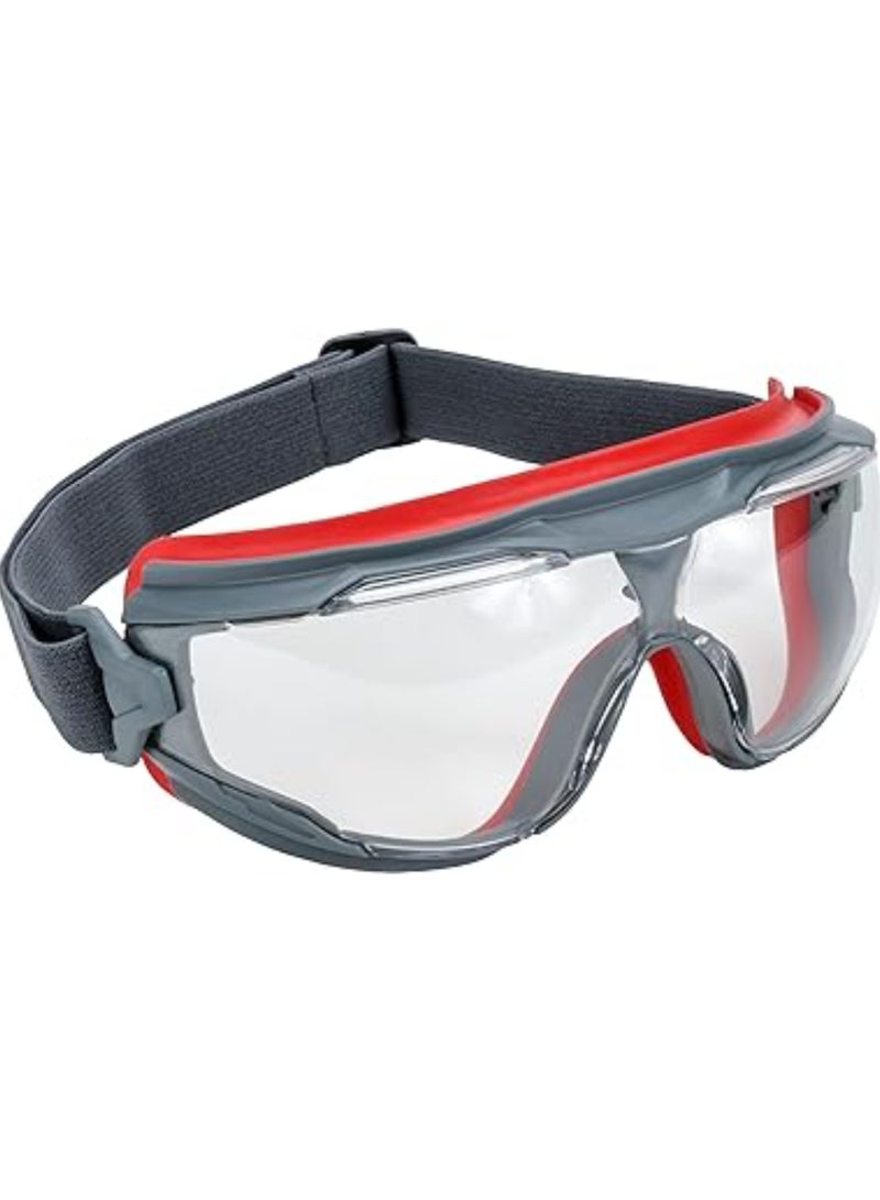 SOLARAE GoggleGear 500 Series GG501SGAF Safety Glasses with Clear Anti-Fog Lens, Scratch Resistant, UV Protection, Adjustable Fit for Men & Women, Ideal Eye Protection for Work Environments. - Image 1