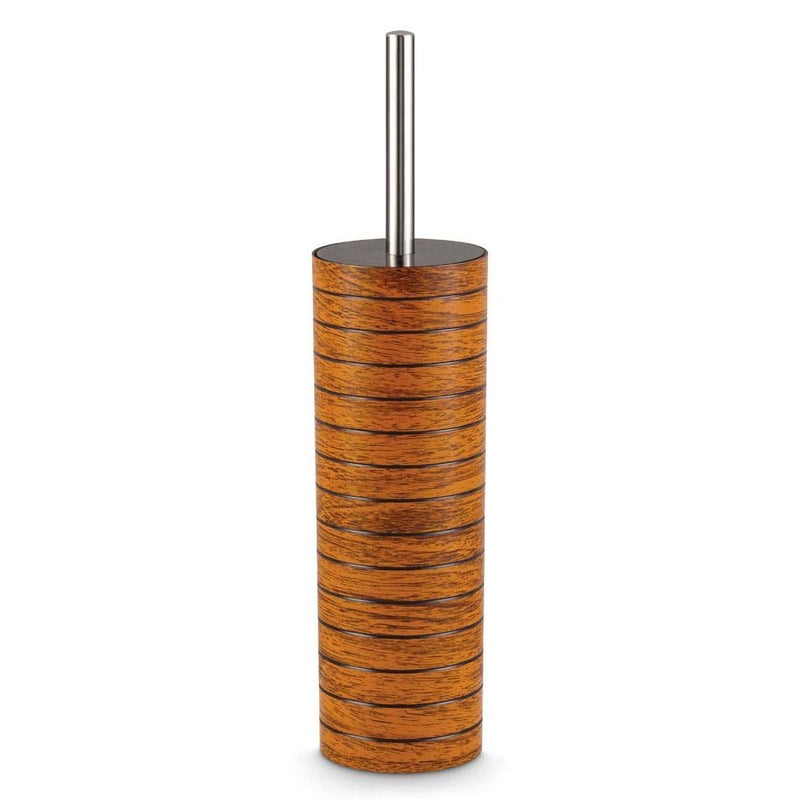 Freelance Miami Polystyrene Toilet Cleaning Brush with Holder Stand - Dark Wood - Hygienic Commode/Toilet Brush Cleaner Set - Compact Stand, Ideal for Cleaning Bathroom Pot/Bowl/WC - Holder Included - Image 4