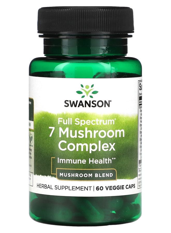 Full Spectrum 7 Mushroom Complex 60 Veggie Caps